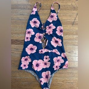 Acacia swimwear hibiscus Kokomo one piece